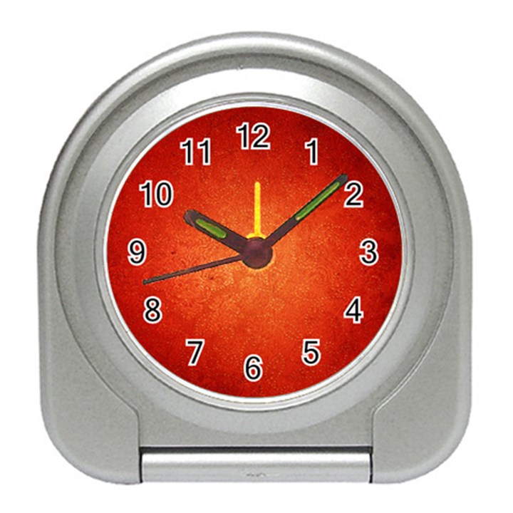 ORANGE DOT ART Travel Alarm Clocks