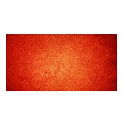 Orange Dot Art Satin Shawl by trendistuff