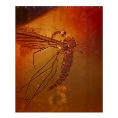 Mosquito In Amber Shower Curtain 60  X 72  (medium)  by trendistuff