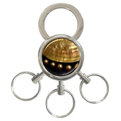 Golden Pearls 3-ring Key Chains by trendistuff