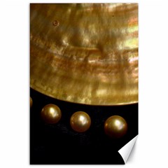 Golden Pearls Canvas 24  X 36  by trendistuff