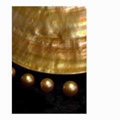 Golden Pearls Small Garden Flag (two Sides) by trendistuff