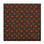 Distorted polka dots pattern Tile Coaster Front