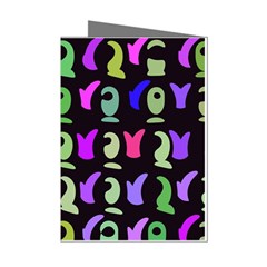 Misc Shapes Mini Greeting Cards (pkg Of 8) by LalyLauraFLM