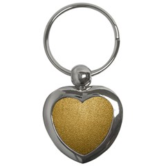 Gold Plastic Key Chains (heart)  by trendistuff