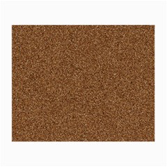Dark Brown Sand Texture Small Glasses Cloth (2-side)
