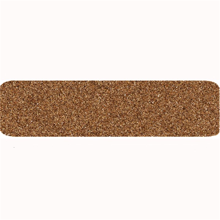 DARK BROWN SAND TEXTURE Large Bar Mats