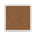 DARK BROWN SAND TEXTURE Memory Card Reader (Square)  Front