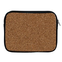 Dark Brown Sand Texture Apple Ipad 2/3/4 Zipper Cases by trendistuff