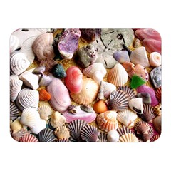 Colorful Sea Shells Double Sided Flano Blanket (mini)  by trendistuff