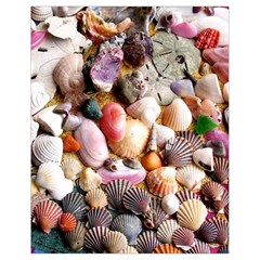 Colorful Sea Shells Drawstring Bag (small) by trendistuff