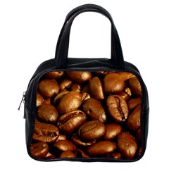Chocolate Coffee Beans Classic Handbags (one Side) by trendistuff