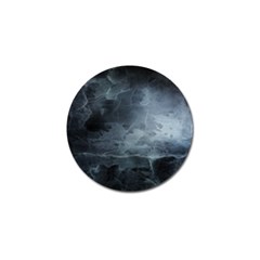 Black Splatter Golf Ball Marker