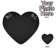 Black Honeycomb Playing Cards 54 (heart) 