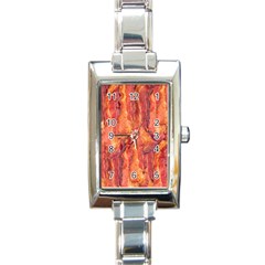 Bacon Rectangle Italian Charm Watches by trendistuff