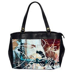 Abstract 1 Office Handbags (2 Sides)  by trendistuff