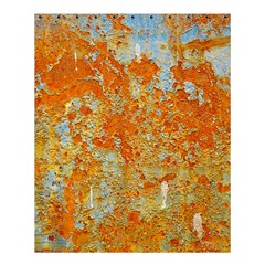 Yellow Rusty Metal Shower Curtain 60  X 72  (medium)  by trendistuff