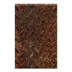 Rusty Metal Pattern Shower Curtain 48  X 72  (small)  by trendistuff