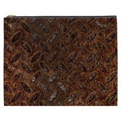 Rusty Metal Pattern Cosmetic Bag (xxxl)  by trendistuff