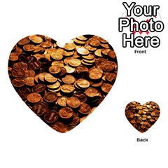 Pennies Multi-purpose Cards (heart) 