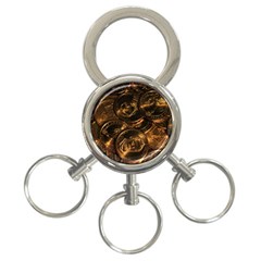 Gold Coins 2 3-ring Key Chains by trendistuff