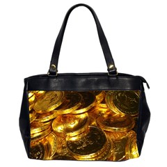 Gold Coins 1 Office Handbags (2 Sides)  by trendistuff