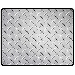 Diamond Plate Fleece Blanket (medium)  by trendistuff