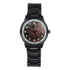 Corrosion 2 Stainless Steel Round Watches by trendistuff