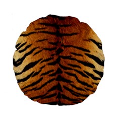 Tiger Fur Standard 15  Premium Round Cushions by trendistuff