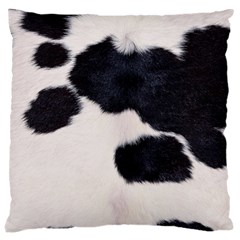 Spotted Cow Hide Large Cushion Cases (two Sides)  by trendistuff