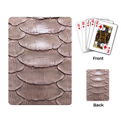 Scaly Leather Playing Card by trendistuff