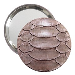 Scaly Leather 3  Handbag Mirrors by trendistuff