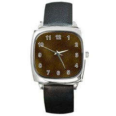 Reptile Skin Square Metal Watches by trendistuff