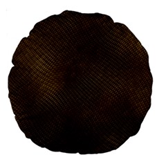 Reptile Skin Large 18  Premium Round Cushions by trendistuff