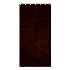 Reddish Brown Fur Shower Curtain 36  X 72  (stall)  by trendistuff