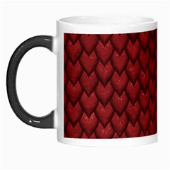 Red Reptile Skin Morph Mugs by trendistuff