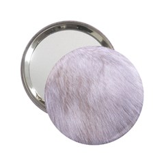 Rabbit Fur 2 25  Handbag Mirrors