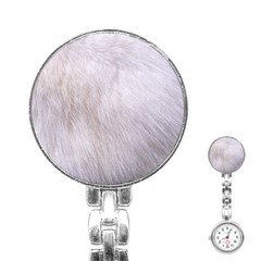 Rabbit Fur Stainless Steel Nurses Watches by trendistuff