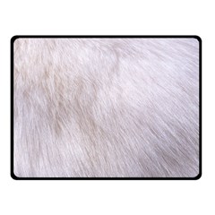 Rabbit Fur Double Sided Fleece Blanket (small) 