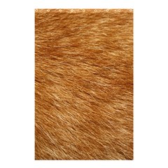 Light Brown Fur Shower Curtain 48  X 72  (small)  by trendistuff