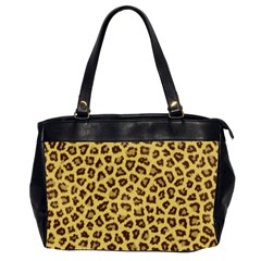 Leopard Fur Office Handbags (2 Sides)  by trendistuff