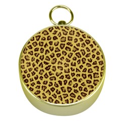 Leopard Fur Gold Compasses by trendistuff