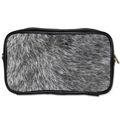 Grey Wolf Fur Toiletries Bags 2-side by trendistuff