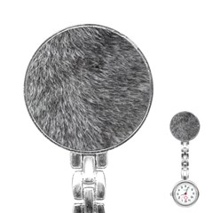 Grey Wolf Fur Stainless Steel Nurses Watches by trendistuff