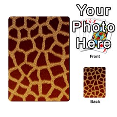 Giraffe Hide Multi-purpose Cards (rectangle) 