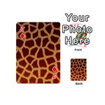 GIRAFFE HIDE Playing Cards 54 (Mini)  Front - DiamondJ