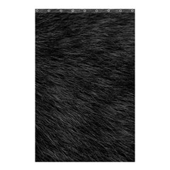 Black Cat Fur Shower Curtain 48  X 72  (small)  by trendistuff