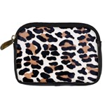 BLACK AND BROWN LEOPARD Digital Camera Cases Front