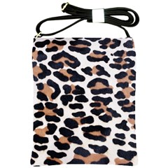 Black And Brown Leopard Shoulder Sling Bags by trendistuff