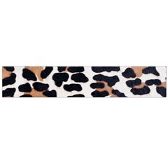 Black And Brown Leopard Flano Scarf (large)  by trendistuff